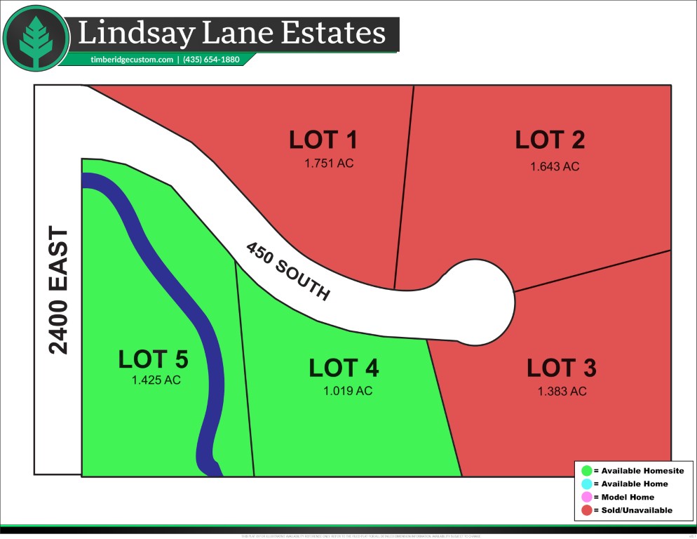 Marketing Plat Lindsay Lane Estates V25.1